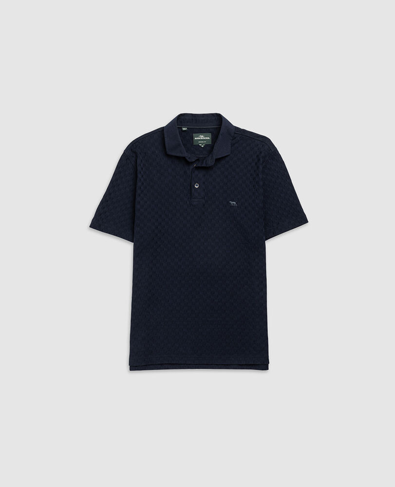 Polo Huntsbury, NAVY, Flat Lay