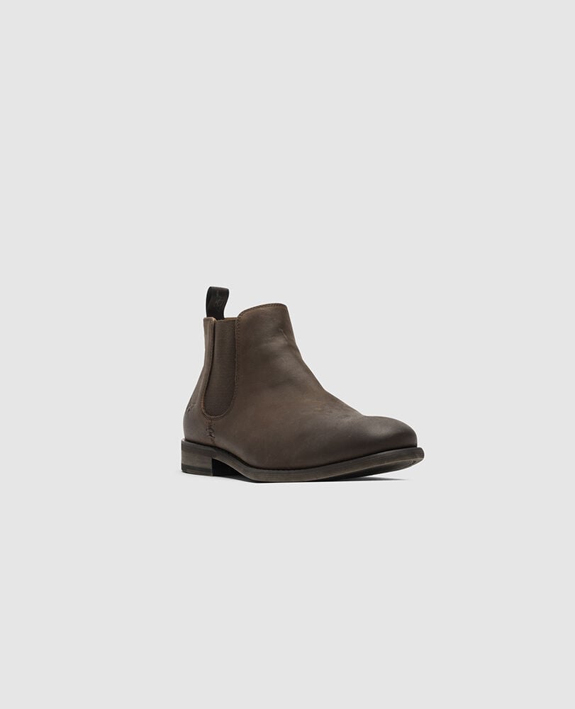 Ealing Chelsea Boot, CHOCOLATE, Off Front