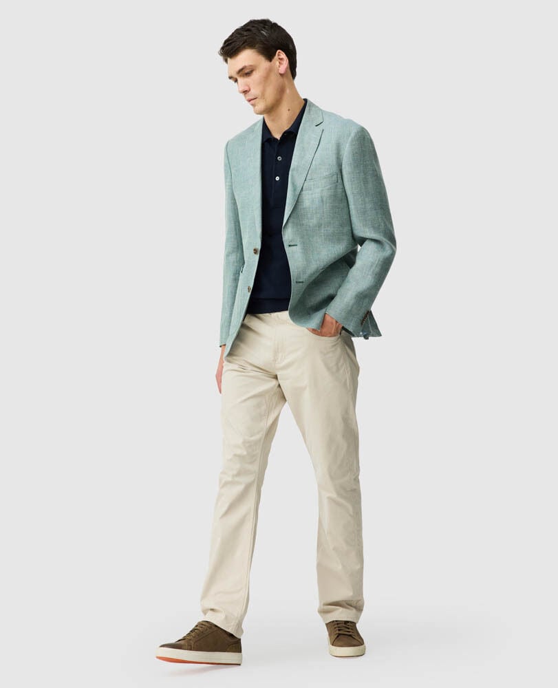 Veste coupe sportive The Cascades, AQUAMARINE, Off Front