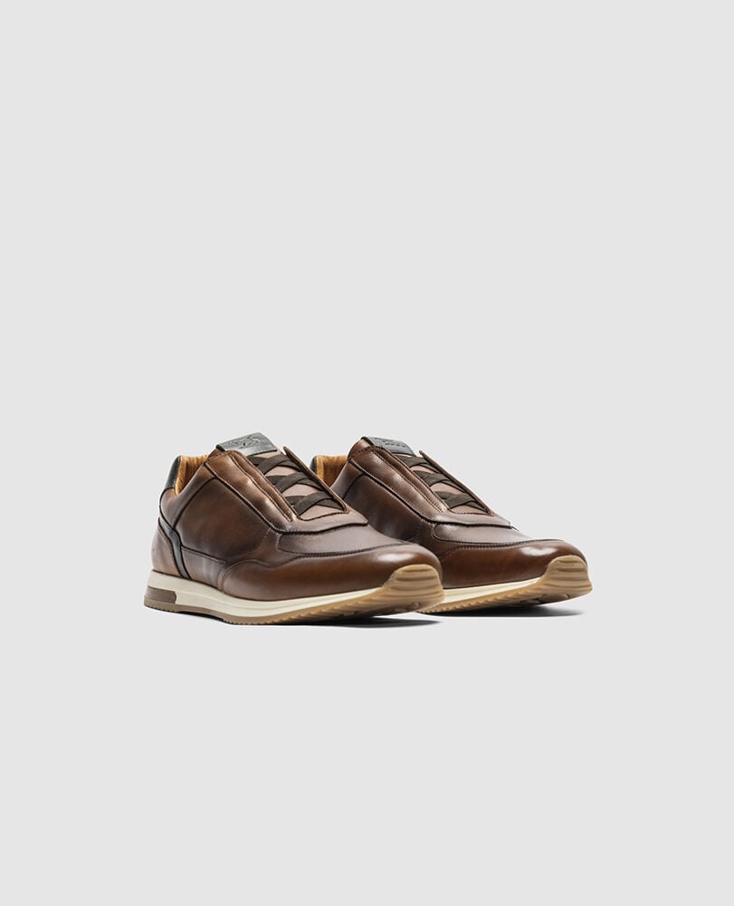 Pegasus Sneaker zum Hineinschlüpfen, COGNAC