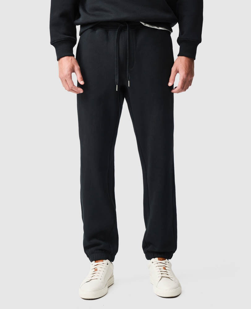 Otago Track Pant, NOIR, Front