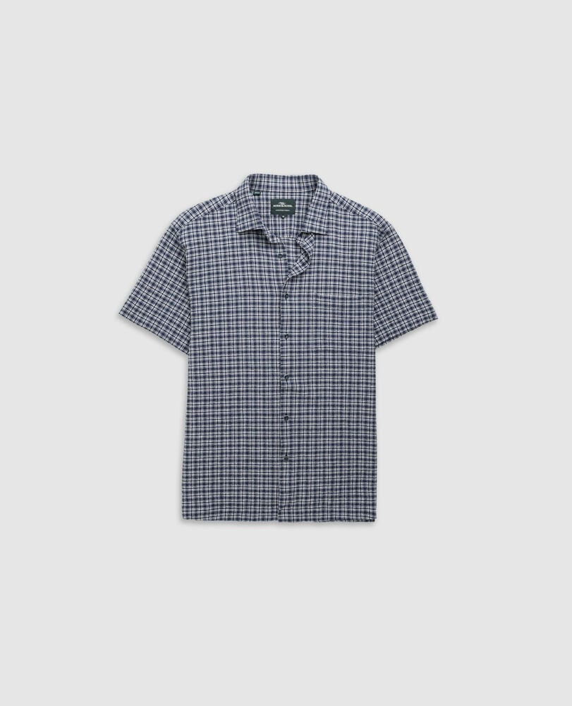 Springfield Shirt, INDIGO, Flat Lay