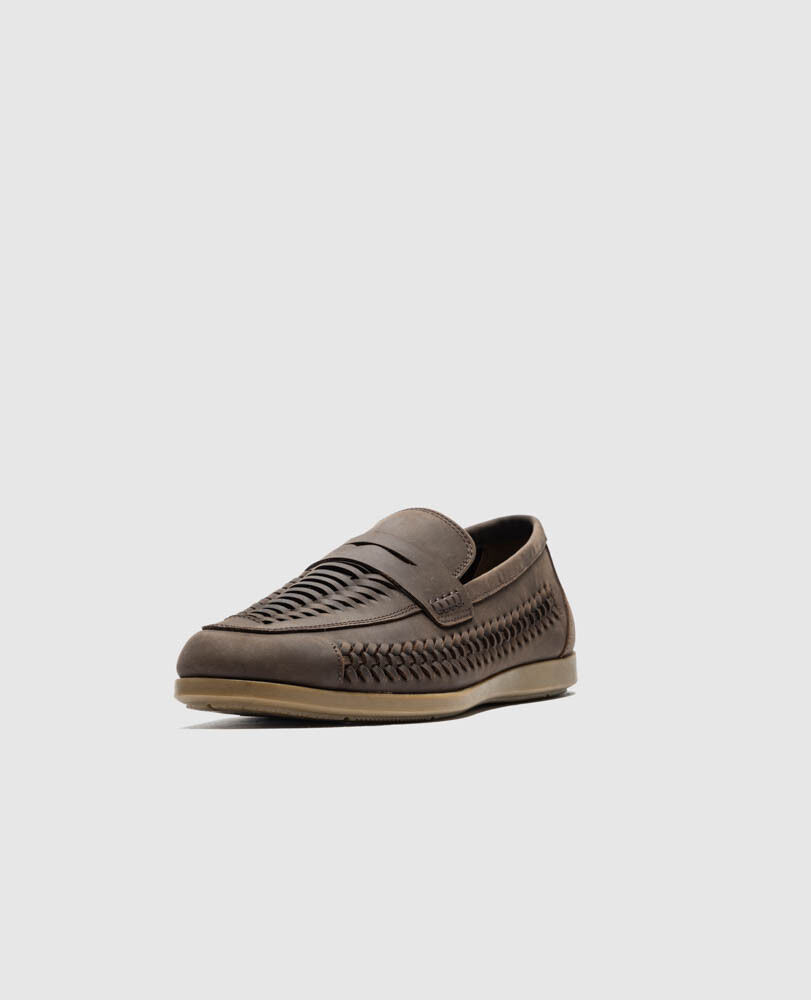 Gisborne Huarache Slip On, CHOCOLATE