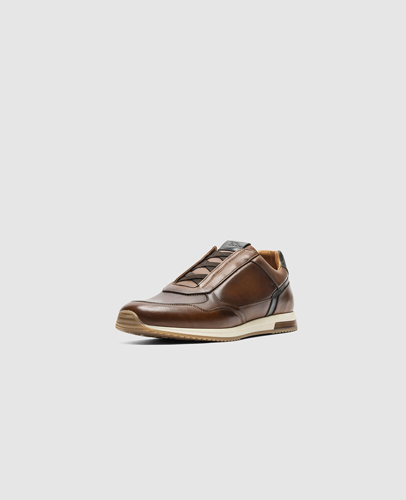 Pegasus Sneaker zum Hineinschlüpfen, COGNAC