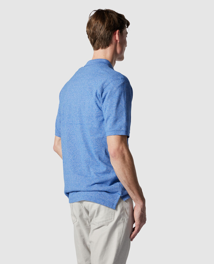 The Gunn Original Fit Polo, COBALT, Back