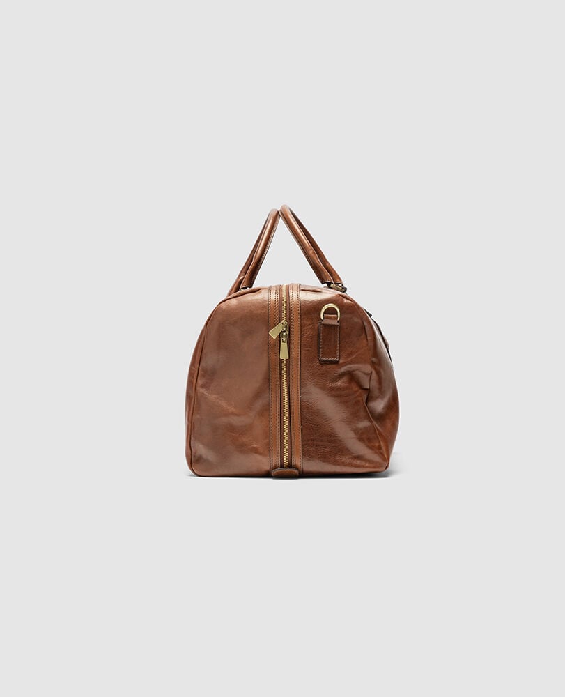 Cambridge Weekender Bag, COGNAC, Back