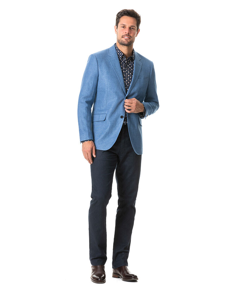 denim tailored jacket