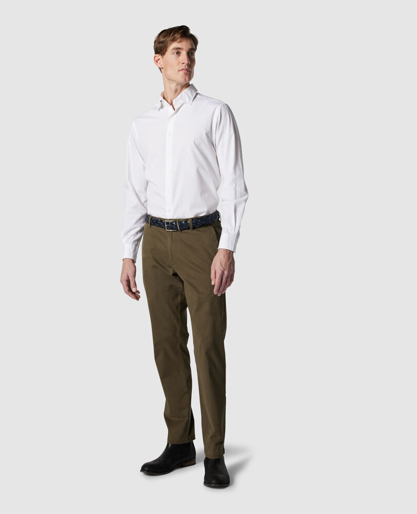 Chemise slim Surrey Hills, NEIGE, Off Front