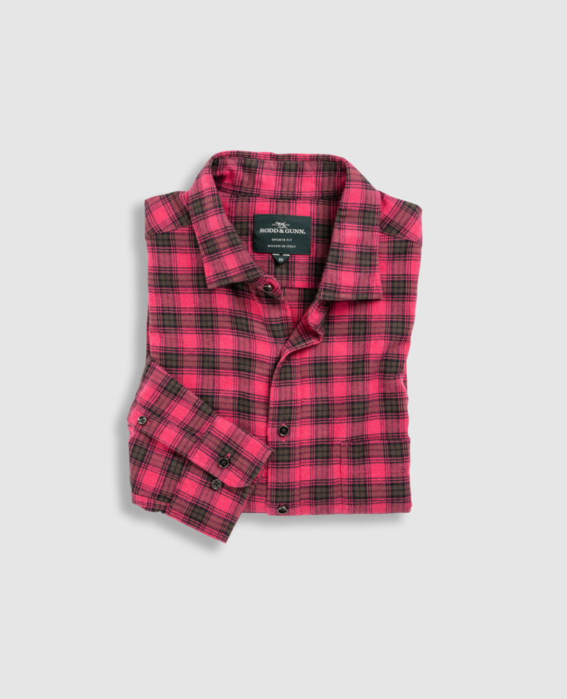 Radbrook Sports Fit Shirt, BUBBLEGUM, Flat Lay