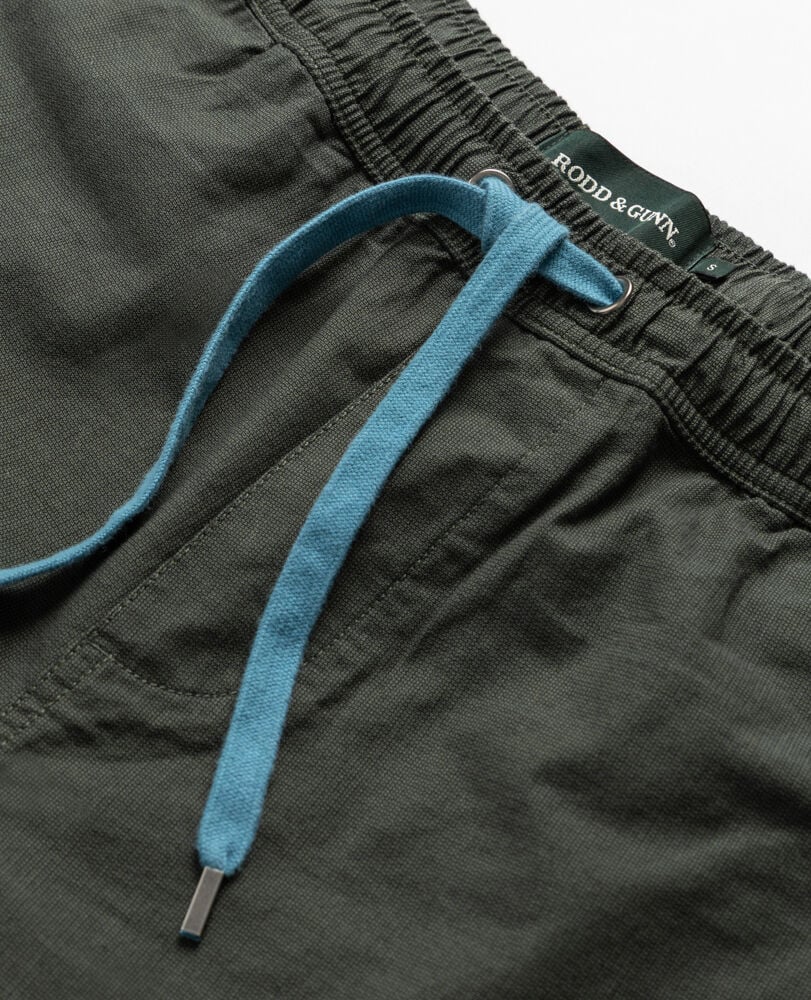 Gunn 7" Resort Short, OLIVE, Detail 2