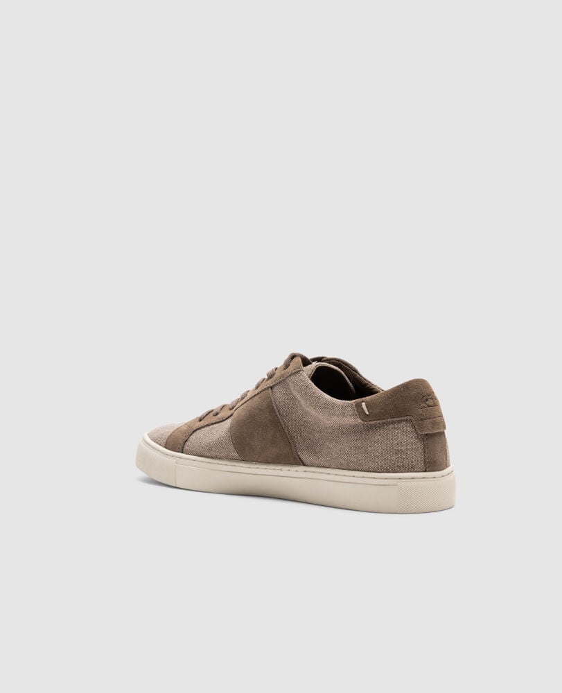 Endeavour Sail Sneaker, DARK TAUPE, Flat Lay