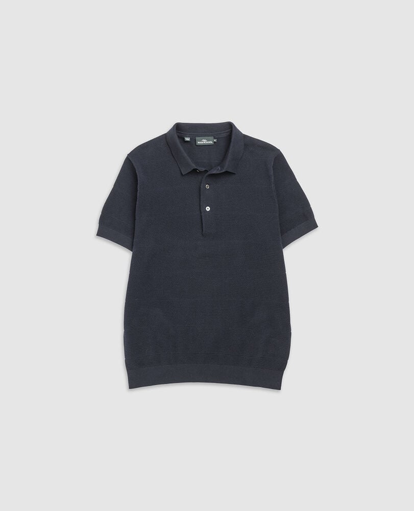 Masons Flat Knit, MIDNIGHT, Flat Lay