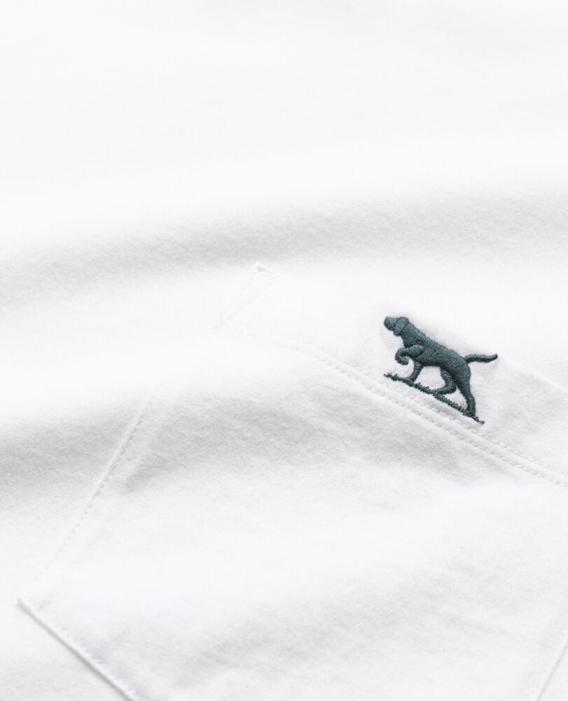 Gunn Original Fit Tee, SNOW, Detail 2
