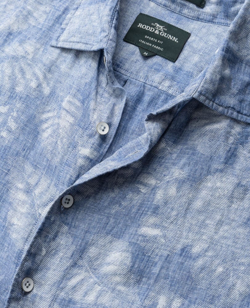 Savill Bay Sports Fit Shirt, CHAMBRAY, Detail 2