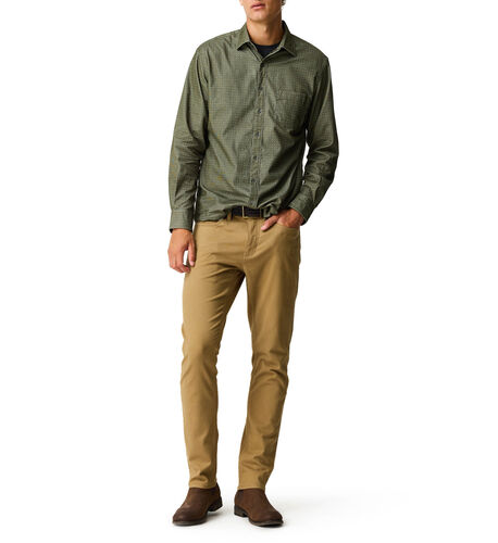 Motion Melange Straight Fit Jean, DESERT