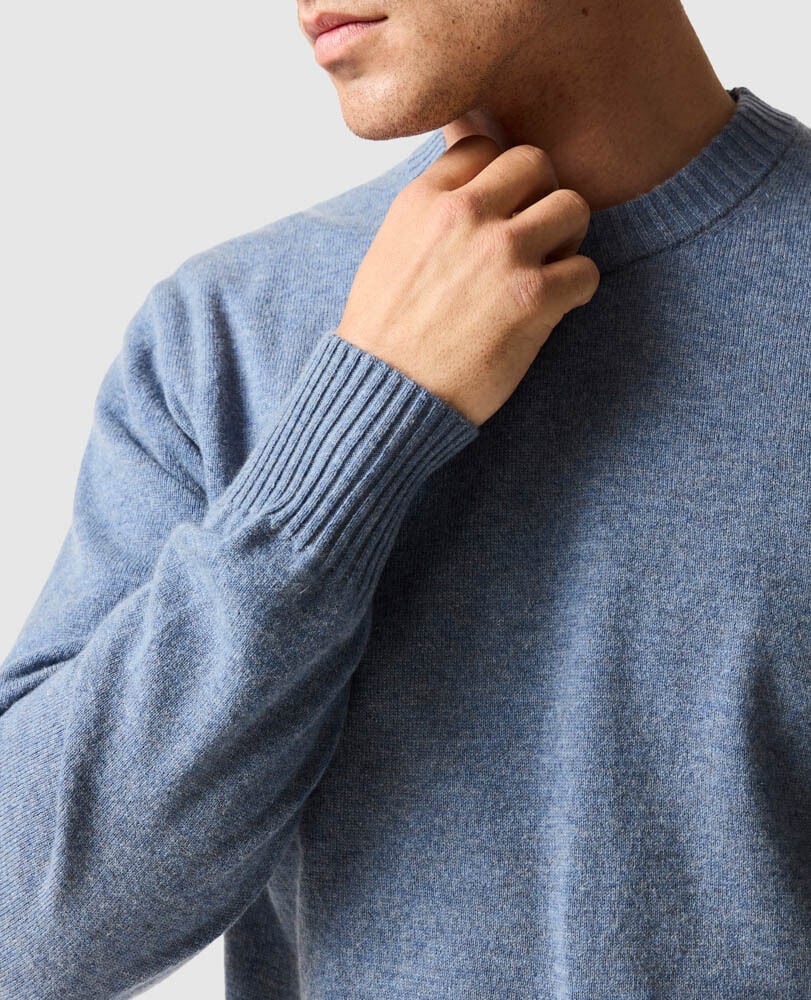 Stewart Island Knit, SURF, Flat Lay