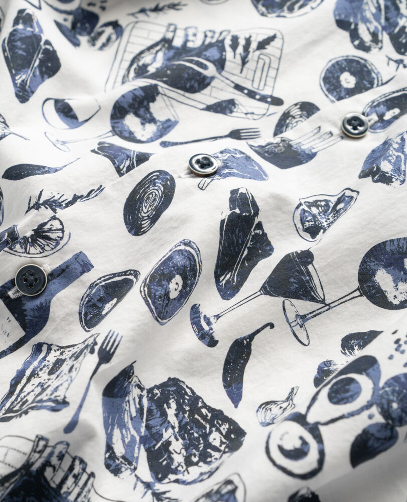Killnichy Sports Fit Shirt, BONE, Detail 3