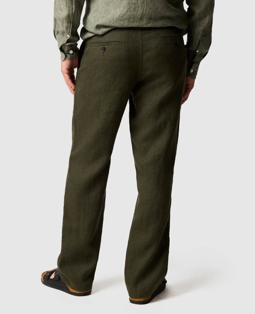 Spencer Bay Pant, OLIVE FONCÉ, Back