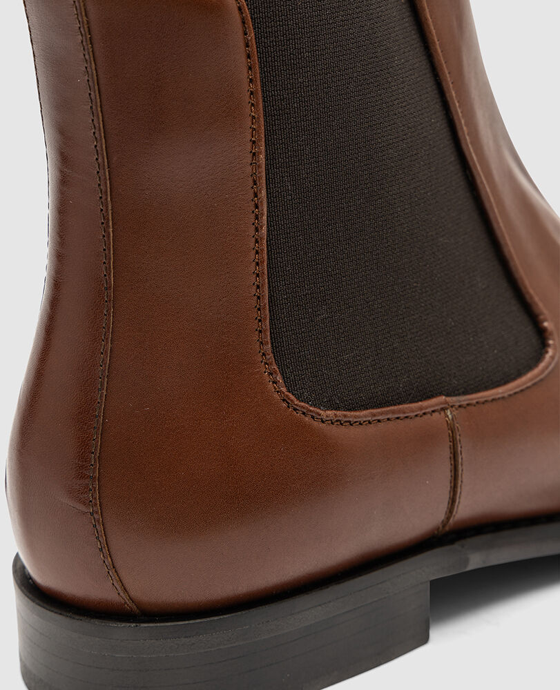 Saddleview Chelsea Boot, COGNAC, Detail 3