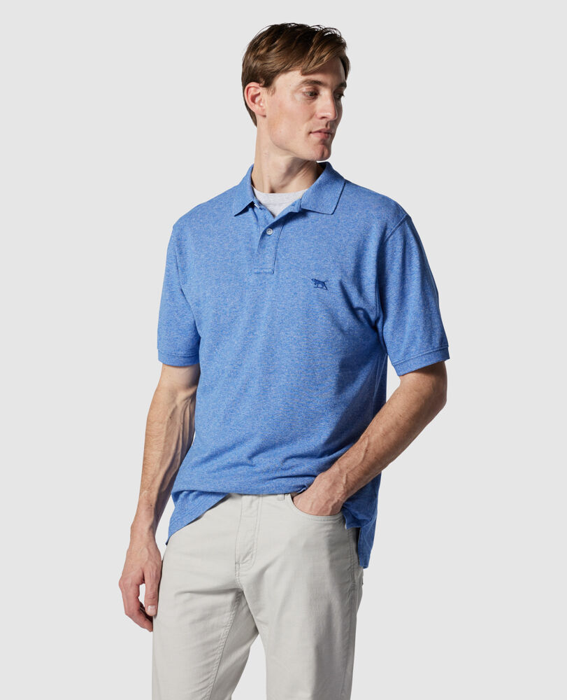 The Gunn Original Fit Polo, COBALT, Front
