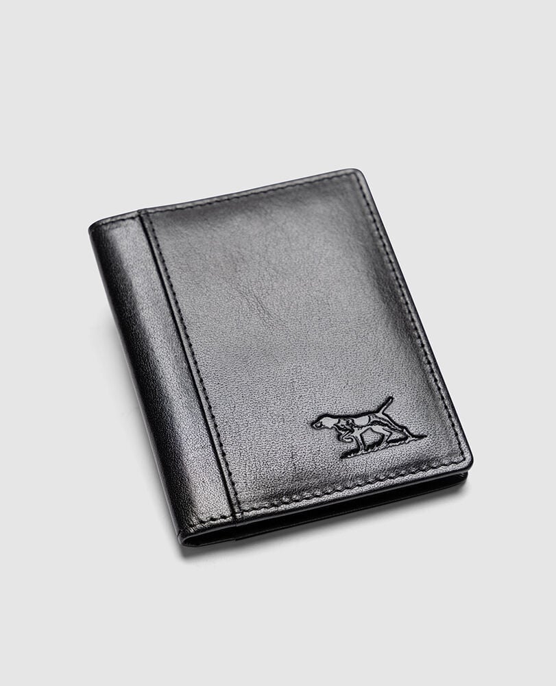 Walton Card Holder, NERO, Flat Lay