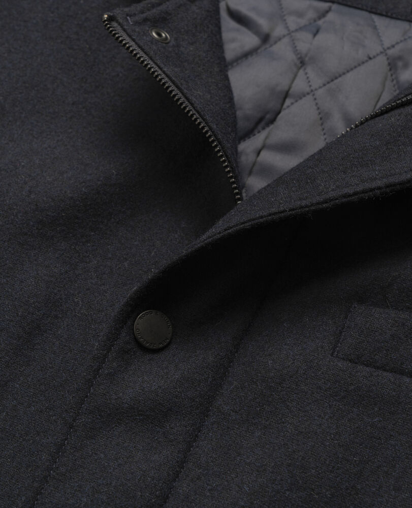Jacke Longbush, NAVY, Detail 2
