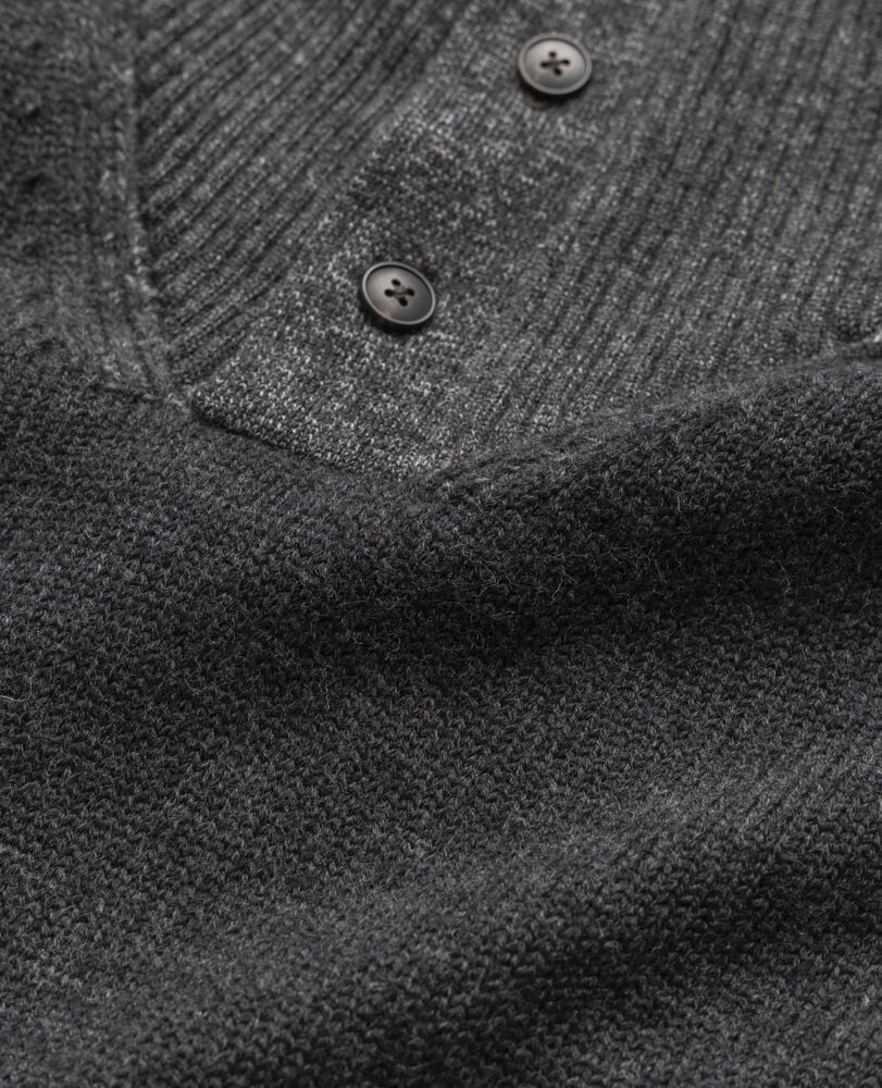 Studholme Knit, CHARCOAL, Detail 3