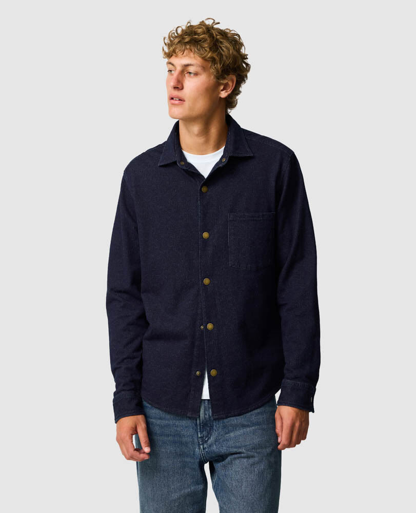 Windermere Shirt, INDIGO, Front