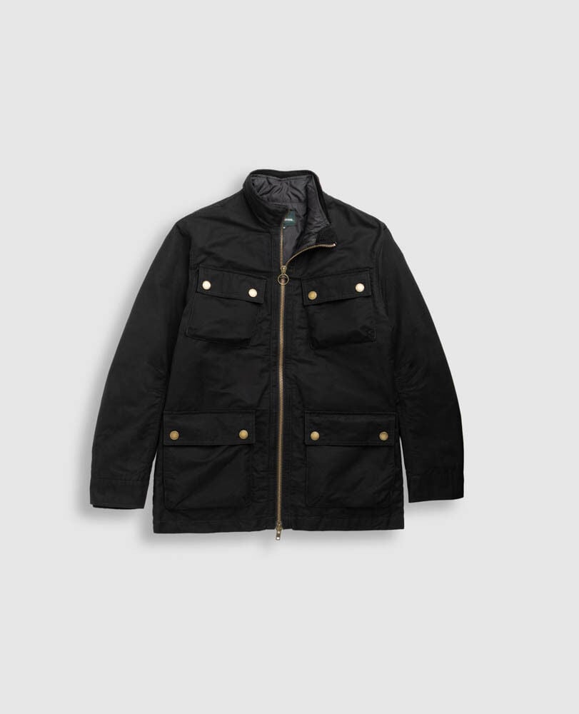 Aberdeen Jacket, ONYX, Flat Lay