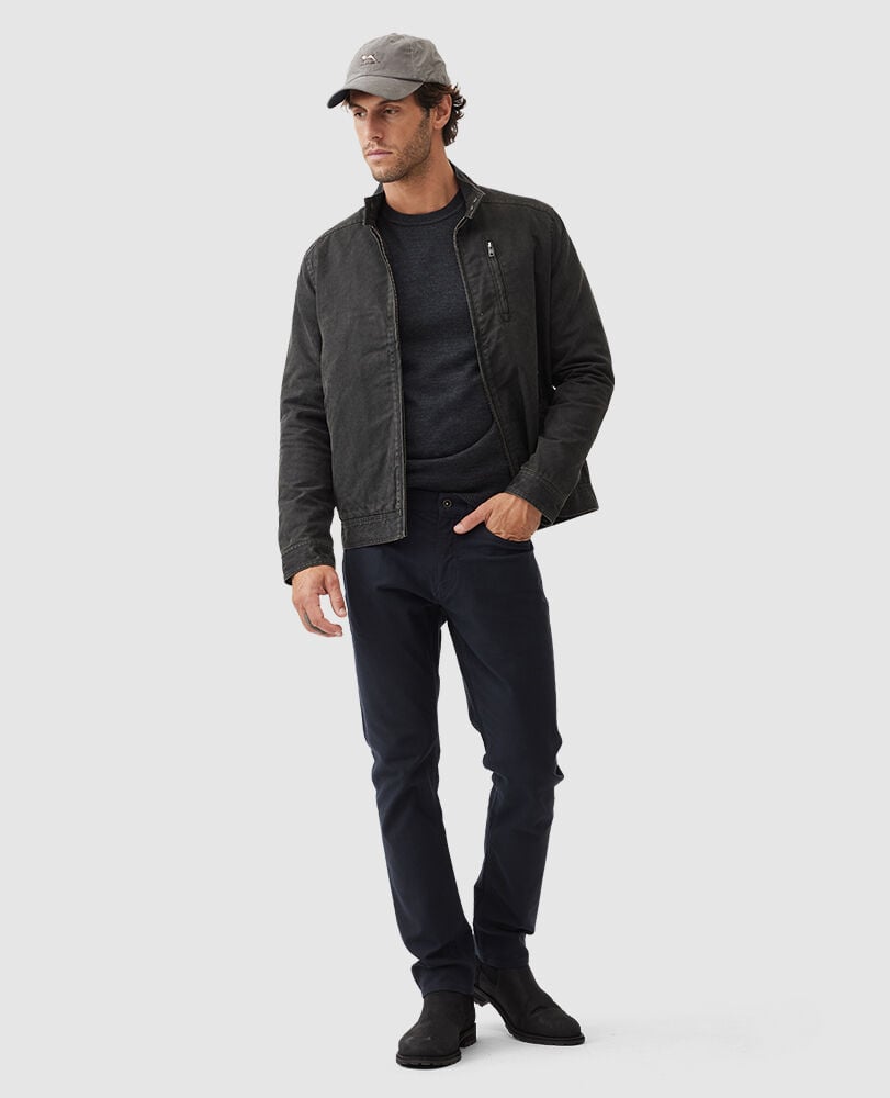 Ferndale Knit, CHARCOAL MARLE, Off Front