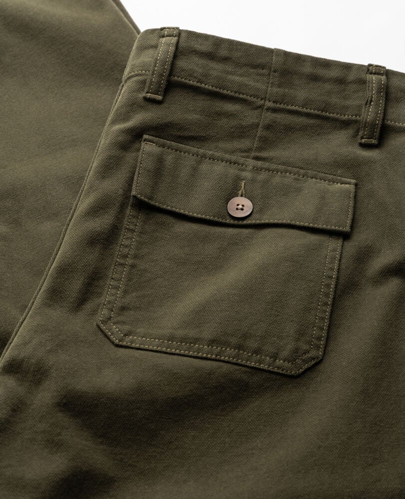 Clyde Relaxed Fit Pant, OLIVE, Detail 2