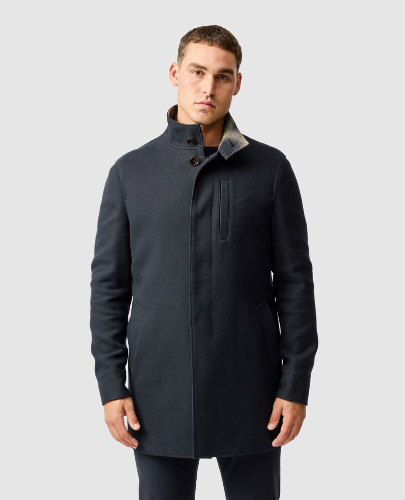 enof wool rever half coat タグ付】enof wool rever half coat 01