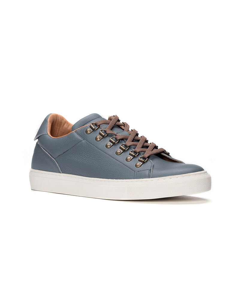 Glone Sneaker, DUSTY BLUE, Off Front