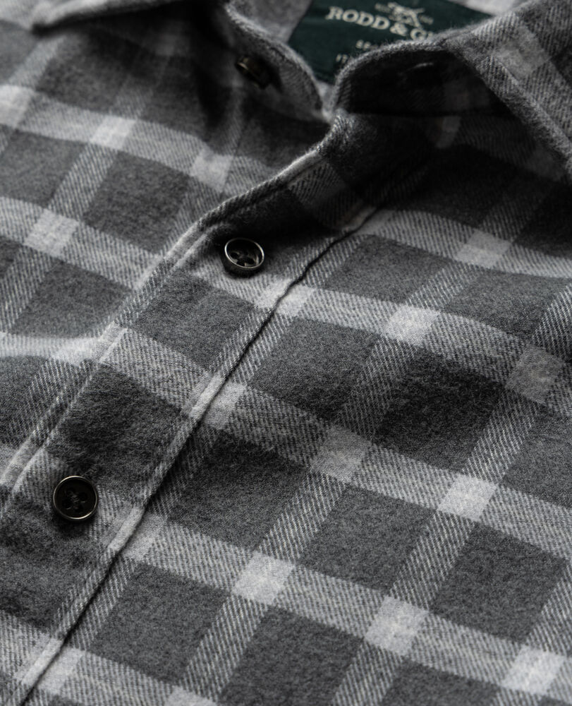 Mclaren Falls Sports Fit Shirt, GRAPHITE, Detail 2