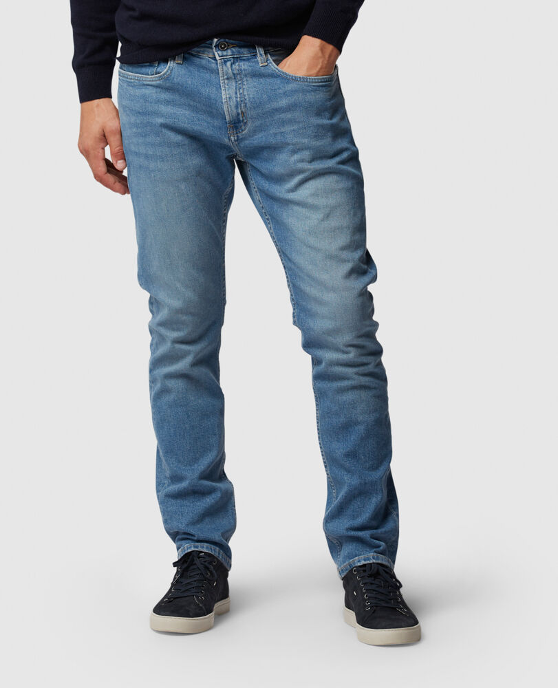 Lowry Straight Fit Jean, SKY BLUE, Off Front