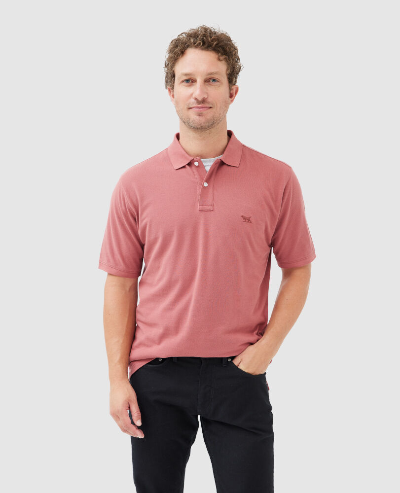 The Gunn Original Fit Polo, ROSE, Front