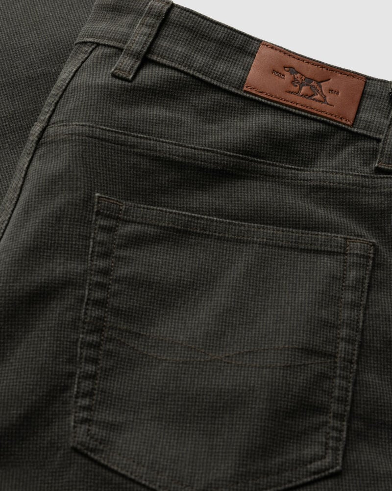 Glenvar Straight Fit Jean, FOREST, Detail 3