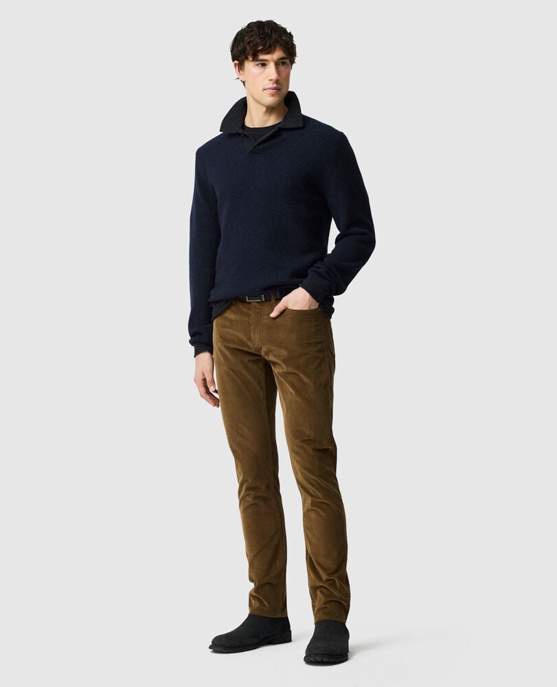 Ashhurst Straight Fit Jean, TOBACCO, Off Front