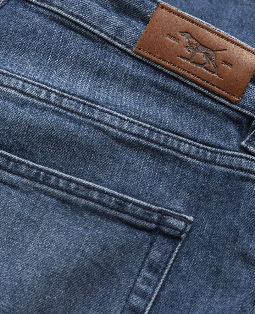 Oaro Slim Fit Italian Denim, BRIGHT BLUE, Detail 2