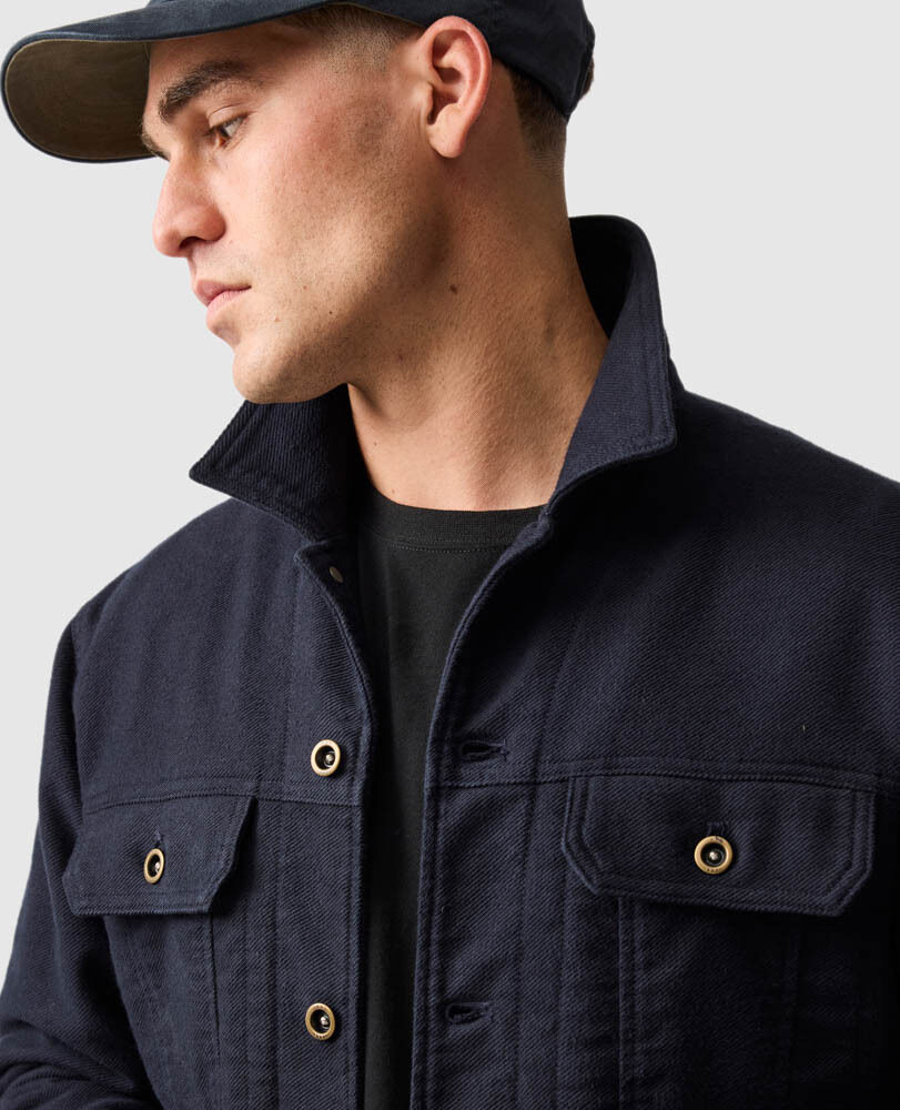 Greenbay Jacket, NAVY, Detail 3