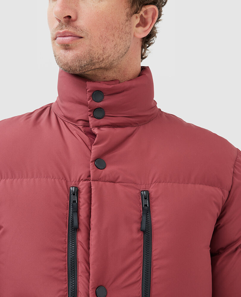 Ohau Down Jacket · Garnet ME, GRANAT, Detail 3
