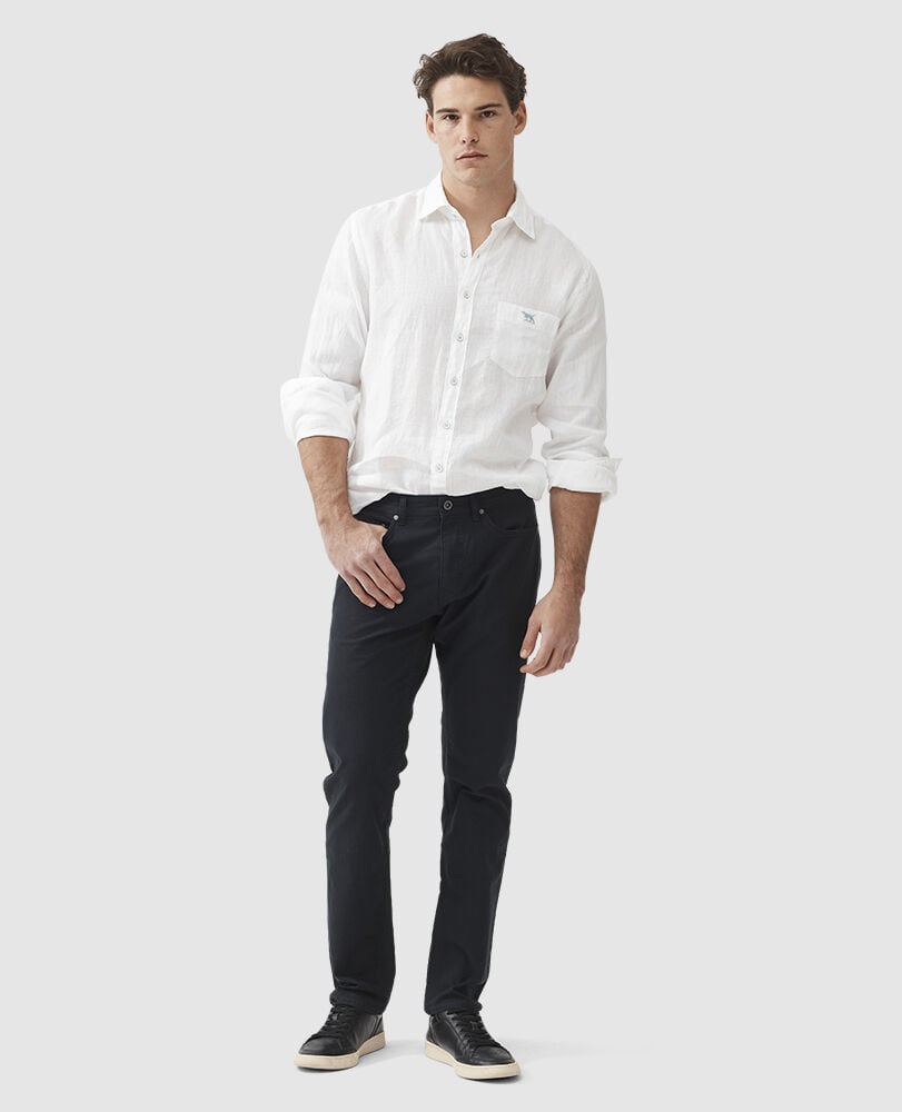 Coromandel 2 Sports Fit Shirt, SNOW, Off Front