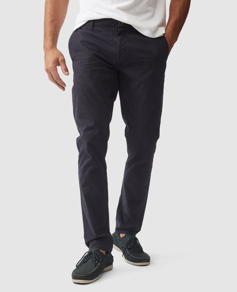 Gunn Slim Fit Chino · Midnight 33, MIDNIGHT, Front