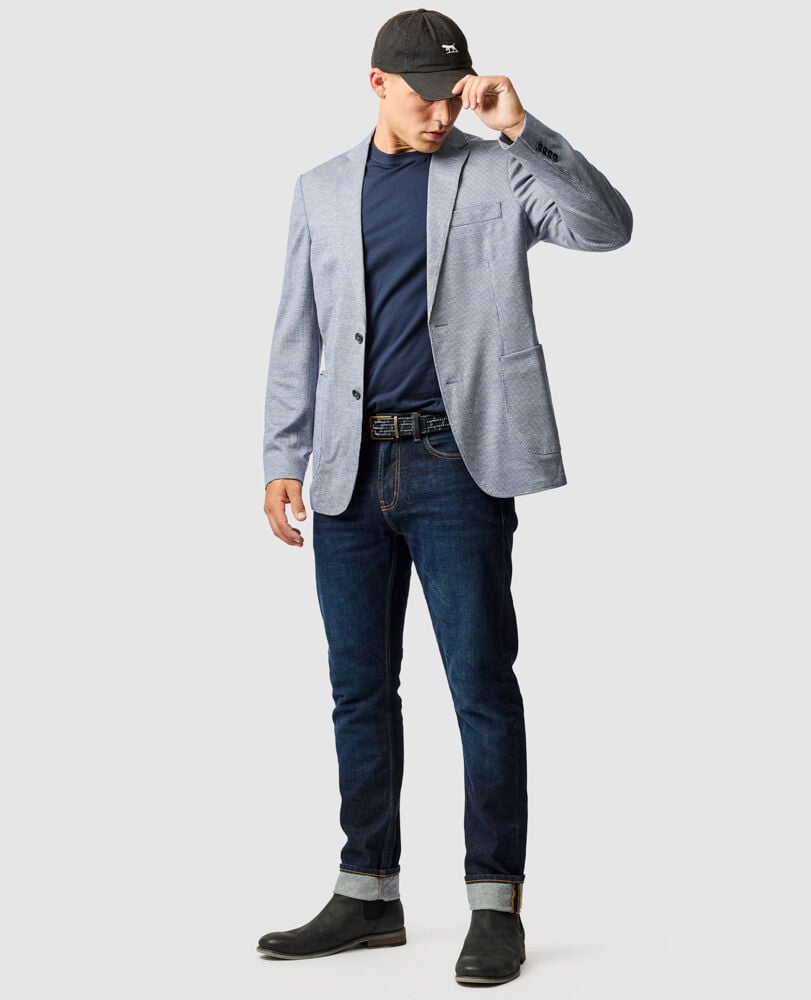 Anchorage Sports Fit Jacket, HOUNDSTOOTH, Off Front