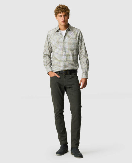 Gledknowe Sports Fit Shirt, OLIVE