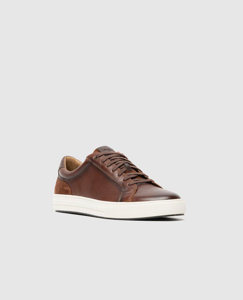 Transit Sneaker, CHESTNUT, Off Front