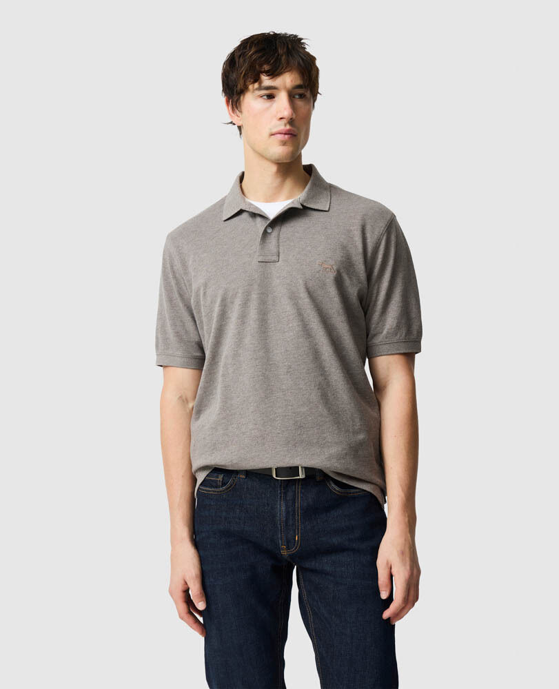 The Gunn Original Fit Polo, MOKKA, Front
