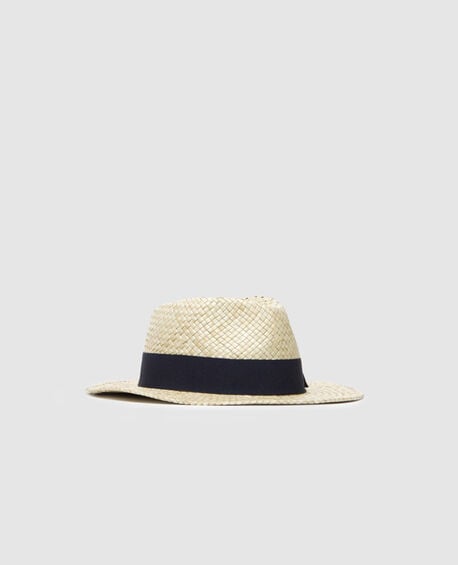 Hampden Hat, NATURAL/NAVY