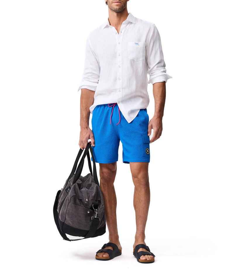 Winterton River Swim Short, COBALT, Off Front
