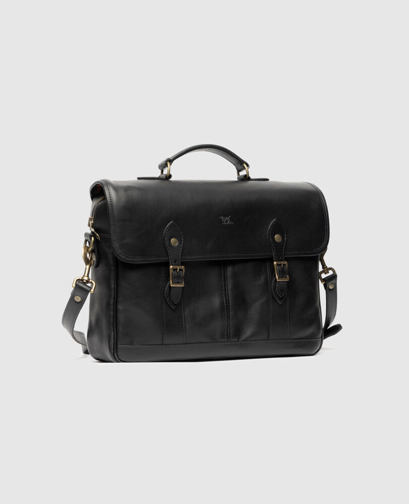 Rg Briefcase, ONYX, Off Front